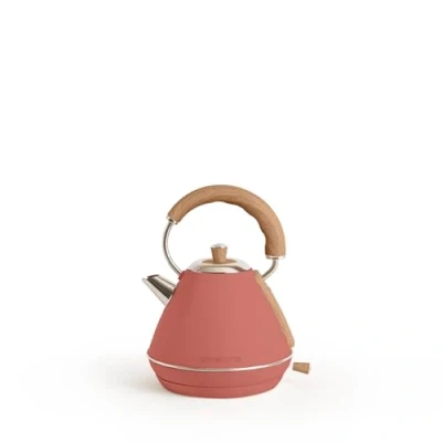 Imagen de CREATE/KETTLE RETRO M/Hervidor de agua eléctrico Terracota/Ebullición rápida, capacidad 1l, apagado automático, filtrado anti cal, autoapagado, indicador nivel agua, Ø17,2 cm, 1200 W