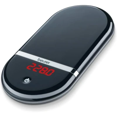 Imagen de Beurer KS36 Balanza de Cocina precisión, medición 2 kg, para pigmentos y condimentos, Display Invisible, Auto Tara, Apagado automático, Altura nº Pantalla 1 cm, Acero Inoxidable, Negro