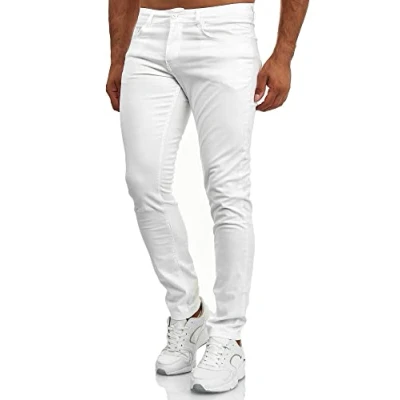 Imagen de Tazzio Jeans 165251 Slim Fit Stretch Jeanshose Hose Denim 165251, Blanco, 31W x 30L