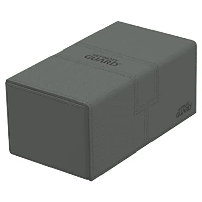 Imagen de Ultimate Guard Twin Flip`n`Tray 200+ XenoSkin Monocolor Gris