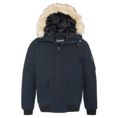 Imagen de Schott Chaqueta de invierno, Hombre, Talla: Small, Bleu marine
