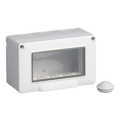 Imagen de Vimar cajas de superficie Caja ip55 4 módulo serie eikon/serie plana