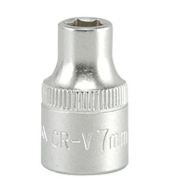 Imagen de YATO YT 3802 Piezas insertables de llave cubo DIN 3121 7 Acero cromo vanadio
