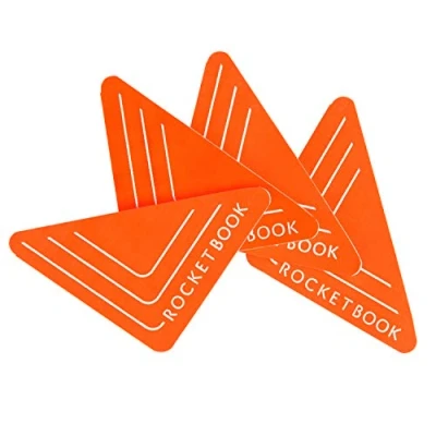 Imagen de Rocketbook Beacons Digitalice su pizarra Pegatinas reutilizables para subir sus notas de la a nube