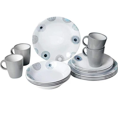 Imagen de BRUNNER Lunch Box Juego de Platos Deep Sea 16 Piezas