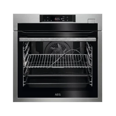 Imagen de Horno AEG BPE742380M, Multifunción, Pirolítico, 71 l, Sonda térmica, 60 cm, Inox Antihuellas