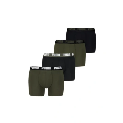 Imagen de Puma MEN Everyday 4 PACK Culotte, Hombre, Talla: XXL, Forest night combo