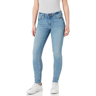 Imagen de TOM TAILOR 1023970 Jona Extra Skinny Pantalones vaqueros para Mujer, Azul (10118 Used Light Stone Blue Denim), 25