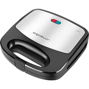 Imagen de Aigostar Wafer Sandwichera 3 en 1, 800W, placas intercambiables antiadherentes. Gofrera de llenado profundo, grill y sandwichera. Almacenamiento vertical, indicador luminoso. Libre BPA