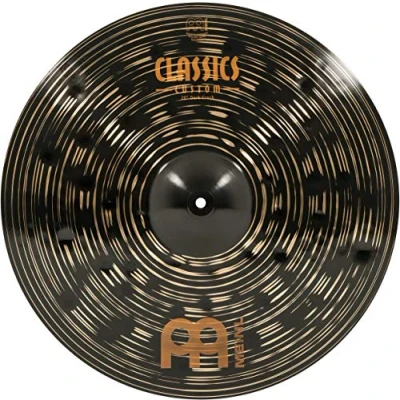 Imagen de Meinl Cymbals Classics Custom Dark Plato Crash de 20 pulgadas (50,80cm) Platillos Batería Bronce B12, Acabado Oscuro (CC20DAC)