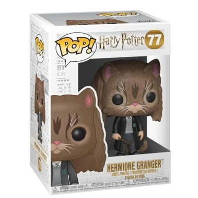 Imagen de Funko POP! Vinyl: Harry Potter: Hermione Granger As Cat, Multi Figuras Miniaturas Coleccionables Para Exhibición Idea De Regalo Mercancía Oficial Juguetes Niños Y Adultos