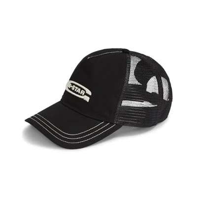 Imagen de G STAR RAW Gorra Avernus Trucker, Negro (dk Black D24319 D384 6484), Talla única para Hombre