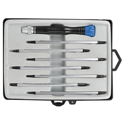 Imagen de SW Stahl 31400L Kit de atornilladores 8 PH00, PH0, PH1, T6, T7, T8, T9, T10, T15, T20, T6xT10, T7xT15, T8xT20, T9xT15 Maleta plástico