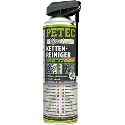 Imagen de PETEC 70540 Detergente para frenos/embrague aerosol 500 transparente fluente, libre de acetona, sin silicona