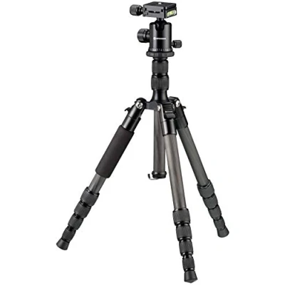 Imagen de Trípode de Carbono para Fotografía BRESSER BR 2205 N1 hasta 8 kg, utilizable como Suelo y Tres Patas