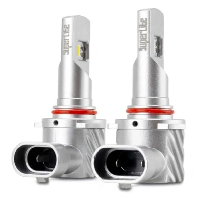 Imagen de Superlite Kit de Lámparas Conversión Halógena to LED HB3 Plug &amp; Play Gold Series 6500K / 5000 Lumens 12 24V 18W Para Coche, Moto y Camión