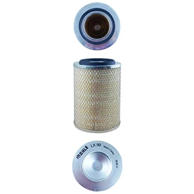 Imagen de MAHLE ORIGINAL LX 99 Filtro de aire 239,0mm 164,0mm Cartucho filtrante VOLKSWAGEN: TRANSPORTER 4, 4 Bus, California Westfalia T4 Bus