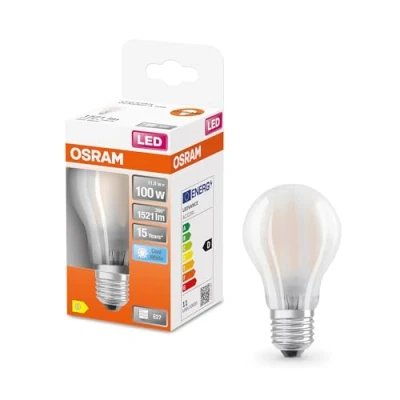 Imagen de OSRAM LED Retrofit CLASSIC a Bombilla , Casquillo E27 4000 K 10 W Equivalente 100W Blanco frío