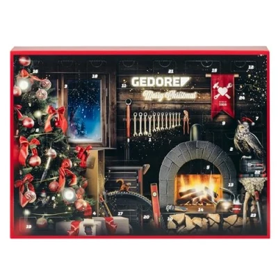 Imagen de GEDORE Red R49013033 calendario de Adviento 2024, 33 piezas, para hombres, regalo herramienta 2024