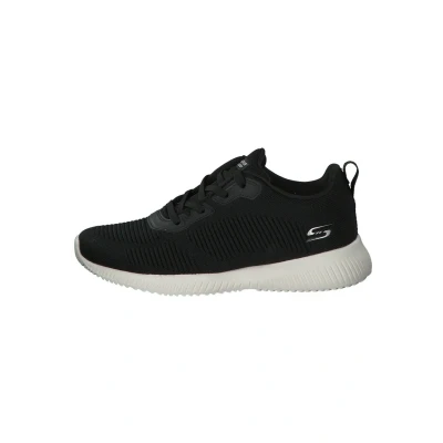 Imagen de Skechers Bobs Squad Tough Talk, Zapatillas Mujer, Black Engineered Knit, 39.5 EU