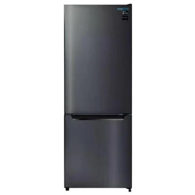 Imagen de INFINITON Frigorifico Combi FGC 210C14DEK, 205 Litros, 144 cm de Altura, E, Fast Freezing, Tirador integrado, Puerta reversible, Acabado DARK INOX