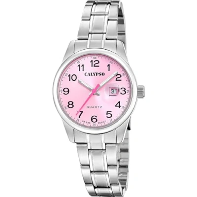Imagen de CALYPSO Reloj Mujer K5873/2 Basic Caja de Acero Inoxidable 316l Plateado