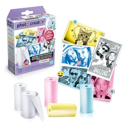 Imagen de Canal Toys Photo Creator Pack 8 rollos de papel térmico especial CLK 016