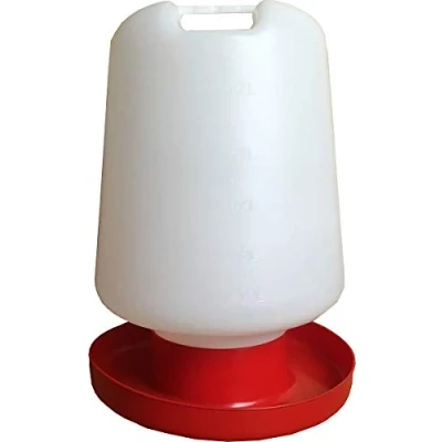 Imagen de ARTEMA Bebedero plástico Resistente para Aves u Otros Animales (8L)