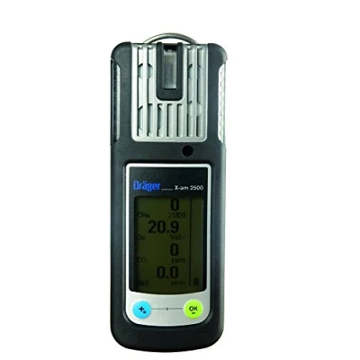 Imagen de Dräger X am 2500 8323918 Medidor de gas (4 unidades, EX, O2, CO, H2S LC, sin batería/carga)