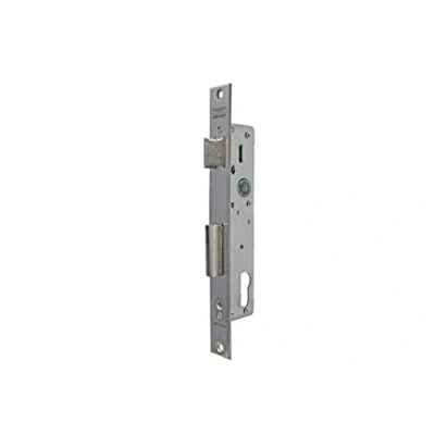 Imagen de Tesa Assa Abloy 421028SSI Cerradura Monopunto De Palanca Deslizante Para Perfiles Metálicos Inoxidable Entrada 20 mm 2210
