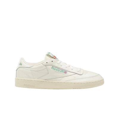 Imagen de Reebok Classic CLUB C 85 Vintage Zapatillas, Talla: 44, Chalk/paperwhite/glen green Piel/tela