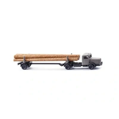 Imagen de Wiking 094703 Carril N modelo de camión Büssing 8000 madera larga verde 1:160
