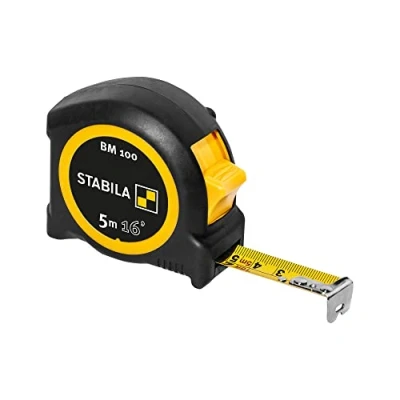 Imagen de STABILA Flexómetro BM 100 de 5 m. cm/pulgadas.