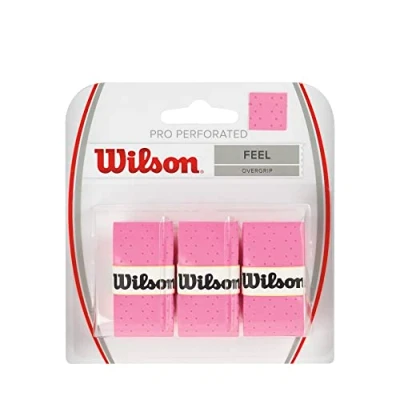 Imagen de Wilson Raquetas de tenis perforadas, color rosa