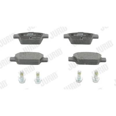 Imagen de JURID 573105J Juego de pastillas freno no preparado para indicador desgaste con accesorios FIAT: BRAVO 2, Stilo Hatchback, Multi Wagon