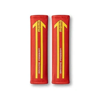Imagen de Momo CARBON SHPE4CR Almohadilla de cinturón seguridad Rojo impregnado carbono