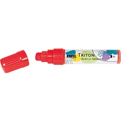 Imagen de KREUL 17927 (solo Goya TRITON Acrylic Paint Marker, punta biselada 15 mm) Color Rojo