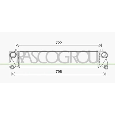 Imagen de PRASCO FT360N001 Intercooler SUZUKI: SX4 I Hatchback, FIAT: Sedici