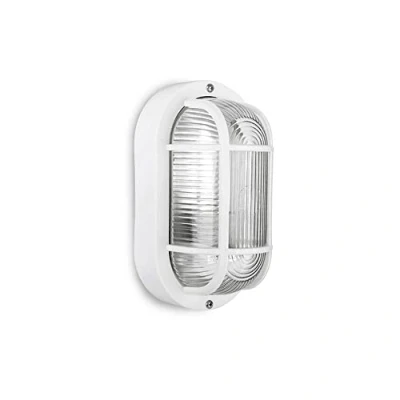 Imagen de APLIQUE IP54 REDONDO BLANCO E27 40W DIAMETRO: 18,5CM MODELO TARRAGONA