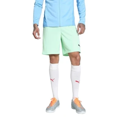 Imagen de PUMA Teamgoal Shorts Pantalones Cortos de Punto Unisex Adulto, Fresh Mint Black, XL