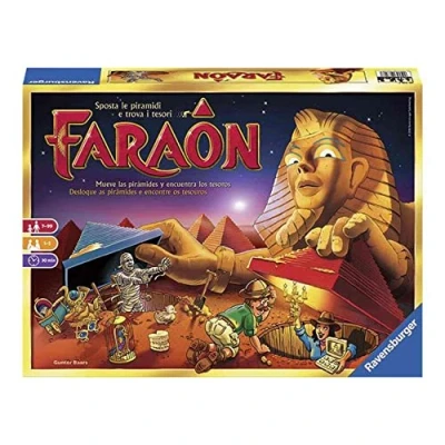 Imagen de Ravensburger Faraon, Juegos De Mesa, para niños, familia, 7+ Años, 1 a 5 Jugadores, Versión en Español