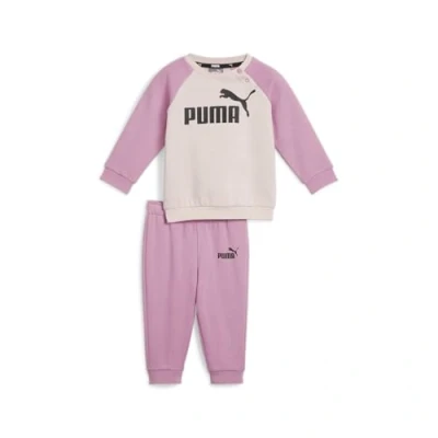 Imagen de Puma Minicats Raglan Unisex SET Pantalones para niños, Talla: 9 12m, Mauved out