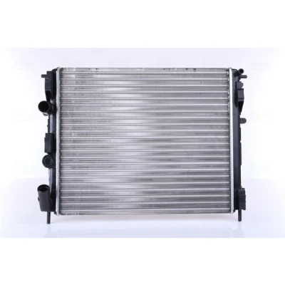 Imagen de NISSENS 638081 Radiador, refrigeración del motor Aluminio 480 415 23 Aletas unidas mecánicamente RENAULT: Kangoo I, CLIO 2