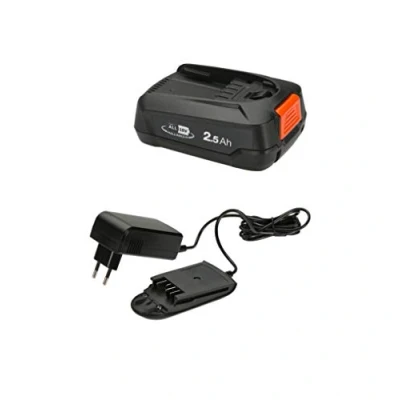Imagen de Gardena Kit de inicio P4A: set baterías para todos los aparatos jardín con batería iones litio, 1 PBA 18V/45 2,5 Ah, AL 1810 CV, clase energética A (14910 20)