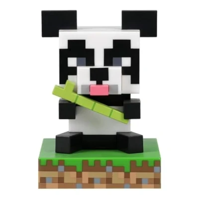 Imagen de Paladone Minecraft Lámpara de Escritorio Independiente con Licencia Oficial Panda, decoración Sala Juegos y mercancía para niños niñas, Accesorio Regalo luz Nocturna