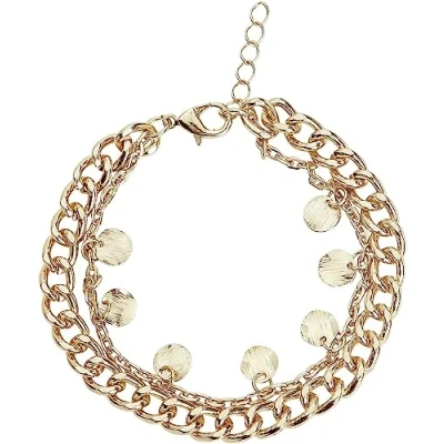 Imagen de Urban Classics Pulsera, Hombre, Talla: S/M, Gold coloured