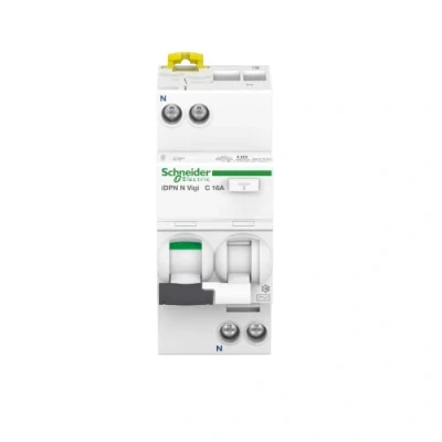Imagen de Schneider Electric IDPN Vigi 1P Corta circuito circuitos (16 A, 36 mm, 73 85 Blanco, 25 60 C)