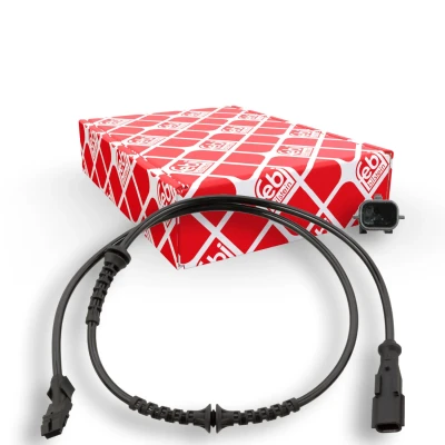 Imagen de FEBI BILSTEIN 104974 Sensor de ABS Eje trasero izquierda, trasero, derecha 885 RENAULT: MEGANE 3 Coupe,