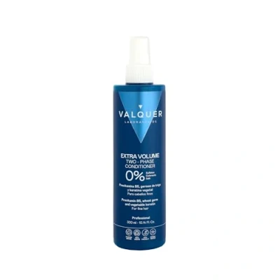 Imagen de Valquer Profesional Válquer Acondicionador capilar bifásico volumen up (sin sulfatos, sin colorantes, sal, parabenos, MIT) para cabellos con 300 ML