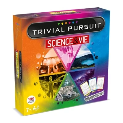 Imagen de Winning Moves Trivial Pursuit Ciencia Y Vida Juego de Mesa Versión en Frances